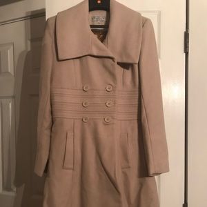 Wool dress coat